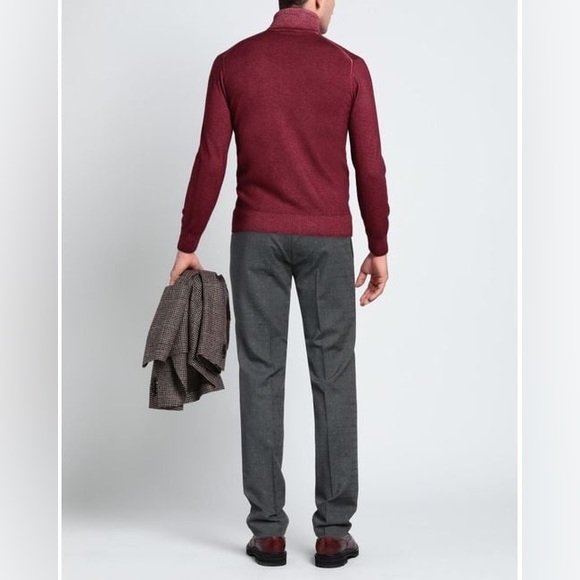 Luigi Bianchi Mantova Woolen Flannel dress pant. - Picture 2 of 10